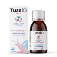 TussiQ Syrop na kaszel suchy i mokry, 150 ml