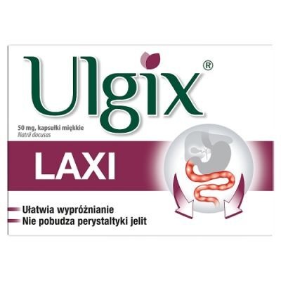 Ulgix Laxi 50 mg, 30 kaps.