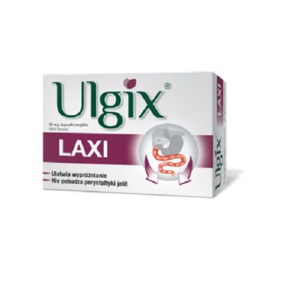 ULGIX LAXI 50 mg 30 kapsułek