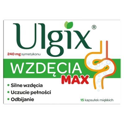 Ulgix Wzdęcia Max, 15 kaps.