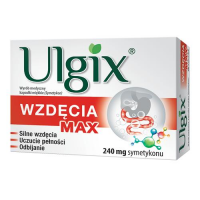 ULGIX WZDĘCIA MAX 30 kapsułek na wzdęcia