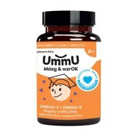 UmmU Mózg &amp; wzrOK 8+, 240 kaps.