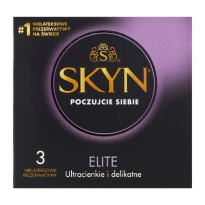 UNIMIL SKYN ELITE Prezerwatywy 3 sztuki