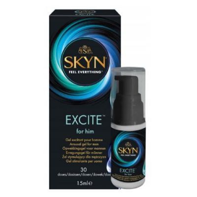 UNIMIL SKYN Feel Everything Excite For Him Żel stymulujący dla mężczyzn, 15ml KRÓTKA DATA 31.08.2026