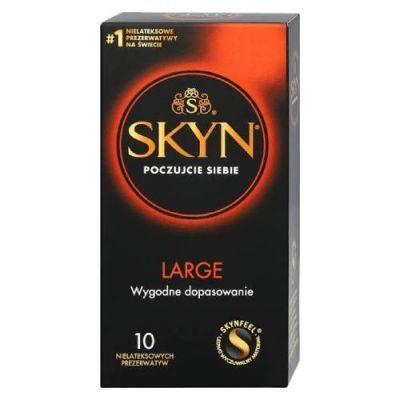 UNIMIL SKYN LARGE Prezerwatywy 10 sztuk