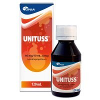 Unituss 60 mg/10 ml syrop, 120 ml