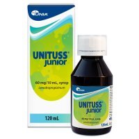 UNITUSS JUNIOR syrop 0,06 g/10ml 120 ml