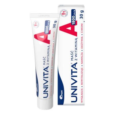 UNIVITA Maść z witaminą A 1800 j.m./g 30g