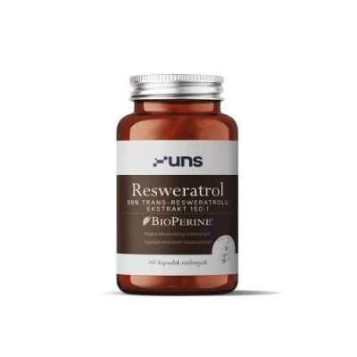 UNS Premium Resweratrol, 60kaps.