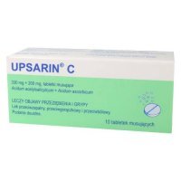 Upsarin C 330mg + 200 mg, 10 tabletek (DELFARMA)