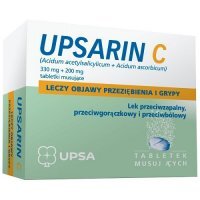 UPSARIN C 10 tabletek musujących DELFARMA