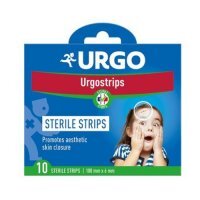 URGO URGOSTRIPS paski do zamykania ran, 10 sztuk