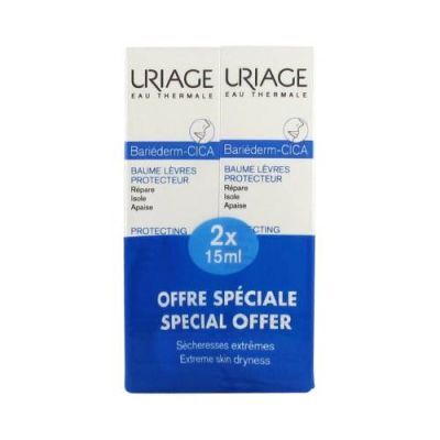 URIAGE BARIEDERM Balsam do spierzchniętych ust, 2x15ml