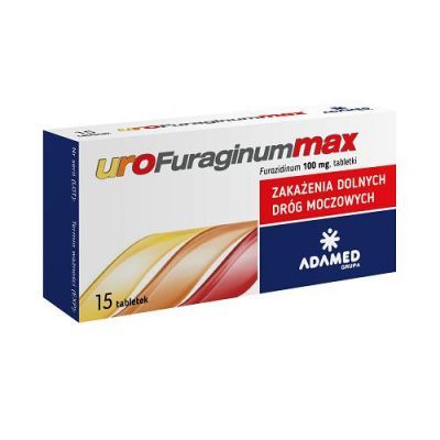 UROFURAGINUM MAX 100 mg 15 tabletek