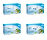 4x UROSEPT 60 tabletek