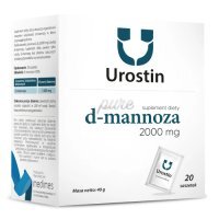 Urostin Pure D-mannoza 2000 mg, 20 sasz.