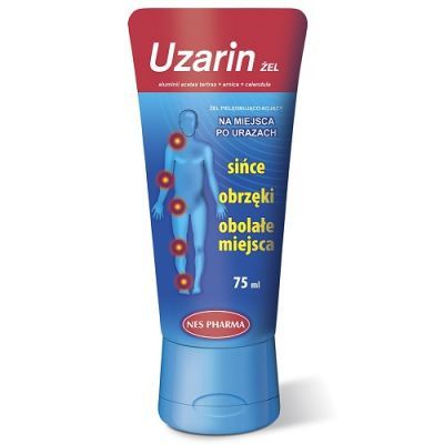 UZARIN Żel na sińce, obrzęki i ukąszenia, 75 ml