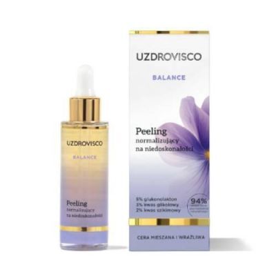 UZDROVISCO Balance Peeling normalizujący na niedoskonałości, 30ml