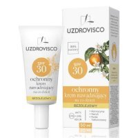 UZDROVISCO Bezolejowy ochronny krem nawadniający na co dzień SPF 30, 50ml