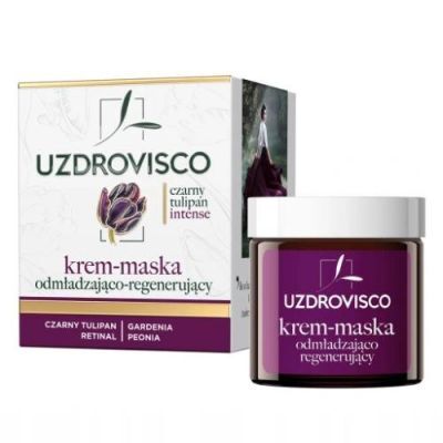 UZDROVISCO Czarny Tulipan Intense Krem-maska odmładzająco-regenerujący, 50ml