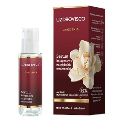 Uzdrovisco Gardenia Serum kolagenowe na głębokie zmarszczki, 30 ml