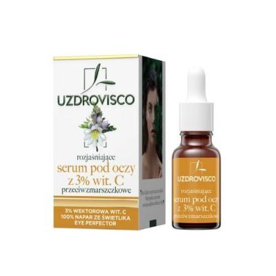 UZDROVISCO Świetlik serum pod oczy z witaminą C 3%, 15ml