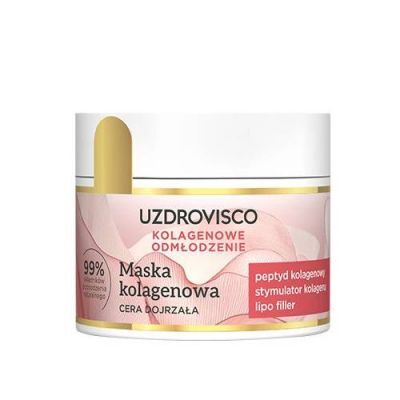 Uzdrovisco Maska kolagenowa Kolagenowe Odmłodzenie, 40 ml