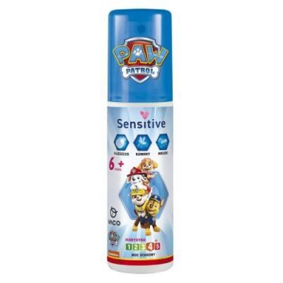 VACO Sensitive Psi Patrol Płyn na kleszcze, komary i meszki dla dzieci 6m+, 90ml