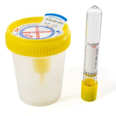 Vacutest Zestaw do pobierania próbki moczu sterylny próżniowy, 60 ml