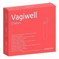 VAGIWELL DILATORS Medyczne rozszerzacze pochwy silikonowe Large, 3szt.