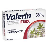 Valerin Max 360 mg, 10 tabl. powl.