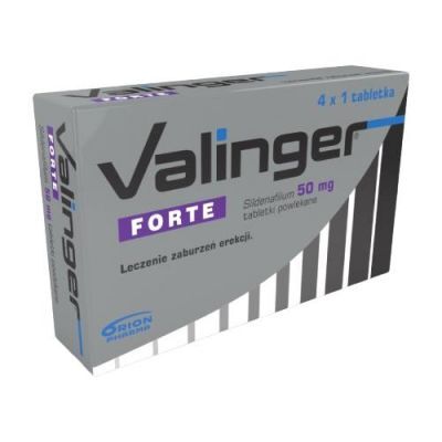 Valinger Forte 50 mg, 4 tabletki powlekane