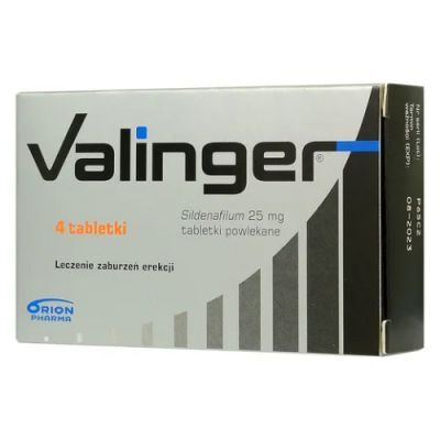 VALINGER Sildenafilum 4 tabletki