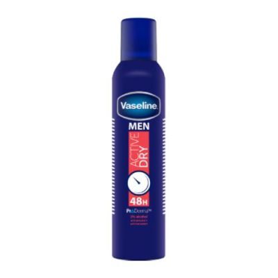 Vaseline Men Active Dry Antyperspirant w sprayu, 250ml