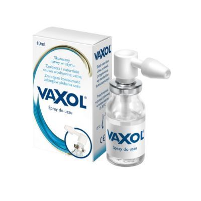 VAXOL spray do usuwania woskowiny usznej 10 ml