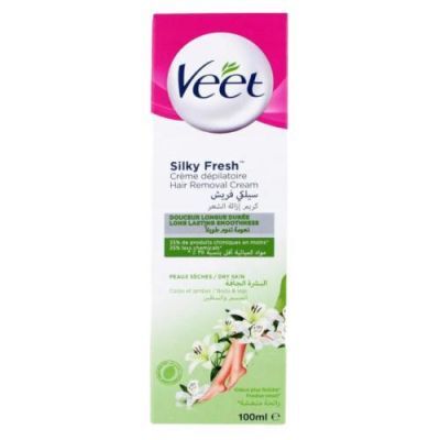VEET Silky Fresh Krem do depilacji skóry suchej, 100ml