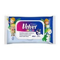 VELVET Junior Papier nawilżany, 42 sztuki