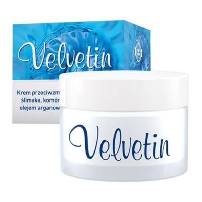 VELVETIN Krem przeciwzmarszczkowy ze śluzem ślimaka, 50 ml