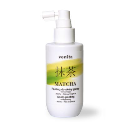 Venita Matcha Peeling wzmacniający do skóry głowy z matchą i różowym grejpfrutem, 150 ml
