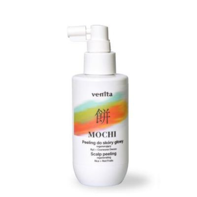 Venita Mochi Peeling regenerujący do skóry głowy z ekstraktami z ryżu i czerwonymi owocami, 150 ml