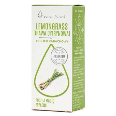 Vera Nord Olejek zapachowy Lemongrass, 10 ml