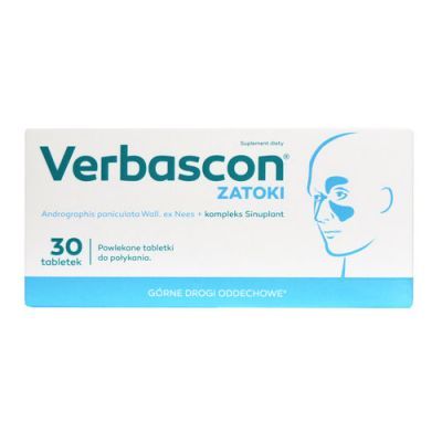 VERBASCON ZATOKI 30 tabletek