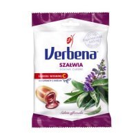 VERBENA SZAŁWIA Z WITAMINĄ C cukierki ziołowe, 60 g