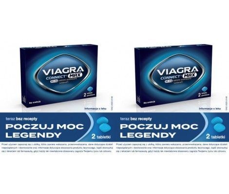 2 x VIAGRA CONNECT MAX 50 mg 2 tabletki