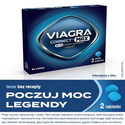 VIAGRA CONNECT MAX 50 mg 2 tabletki
