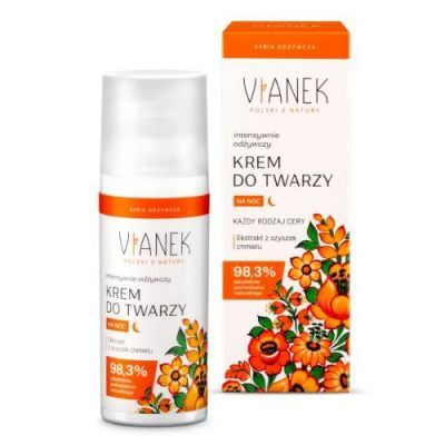 VIANEK Intensywnie odżywczy krem do twarzy na noc 50 ml