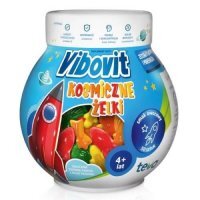 Vibovit Kosmiczne Żelki smak owocowy, 50 szt. KRÓTKA DATA 20.12.2026