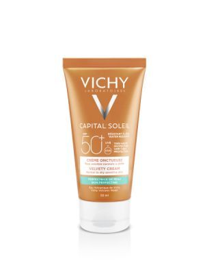Vichy Capital Soleil Aksamitny przeciwsłoneczny krem do twarzy SPF 50+, 50 ml