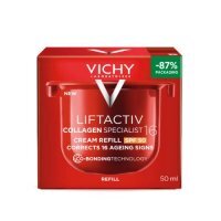 Vichy Liftactiv Collagen Specialist 16 SPF 50 Krem przeciwzmarszczkowy wkład uzupełniający, 50 ml
