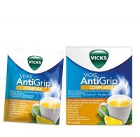 VICKS ANTIGRIP COMPLEX proszek o smaku cytrynowym 10 saszetek